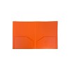 JAM Paper Heavy Duty Plastic Two-Pocket School Folders Orange 108/Pack 383HORB - 2 of 4