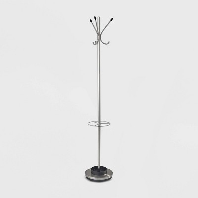 standing coat rack with umbrella stand