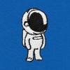 Dalix Mens Astronaut Heavy Weight Cotton Tee - 2 of 4