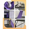 64" H Deluxe Small Animal Cage – 4‑Tier with Removable Ramp, Hammock, Storage Stand & Removable Tray, for Ferrets/Chinchillas/Guinea Pigs/Hamsters - 3 of 4