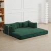 78.74" Modern Convertible Sofa Bed with Removable Cushions and Modular Design for Living Room -3irtyhousy - 2 of 4