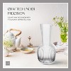 Elle Decor Ribbed Glass Carafe, Water Jug for Iced Tea, Winery Decanters, Mixed Drinks and Beverages, 40 oz. - 2 of 4