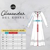 ADR Women's Cotton Nightgown, Long Sleeve Poet Nightshirt Ruffled Vintage Night Dress Gown - 4 of 4