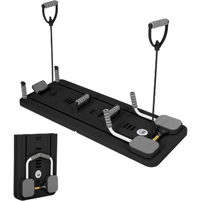 Folding Pilates Reformer,Lightweight Pilates Floor Reformer Board Small Foldable at Home Lightweight Pilates Reformer
