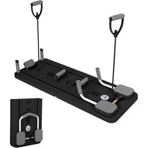Folding Pilates Reformer,Lightweight Pilates Floor Reformer Board Small Foldable at Home Lightweight Pilates Reformer - 1 of 4