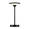 Globe Electric 12" Black 1.5W LED Integrated Outdoor (Includes LED Light Bulb) Table Lamp with Frosted Diffuser Novogratz x Globe: Iron Body - 2 of 4