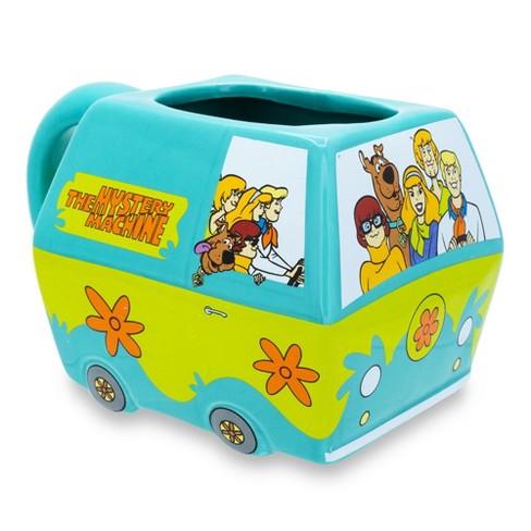 Scooby Doo Mystery Machine Sculpted Ceramic Mug | Holds 20 Ounces