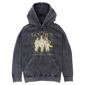 Mens KPop Demon Hunters Huntrix The Golden Girls Lightweight Hoodie - 1 of 2