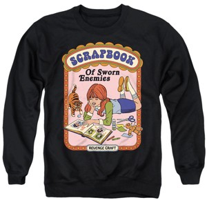 Men's Steven Rhodes Scrapbook of Sworn Enemies Crewneck Sweatshirt - 1 of 4