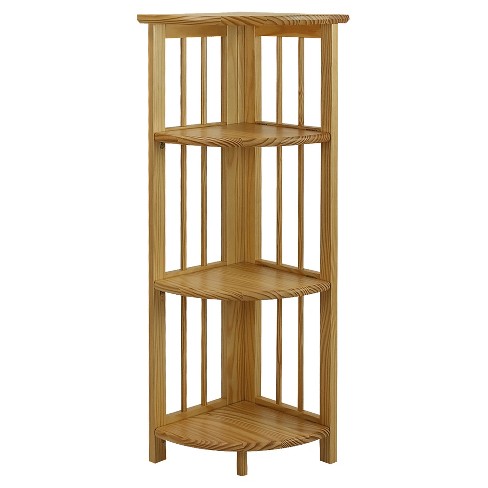 Dyiom Corner Shelves 4 Tier Corner Shelf Stand Display Rack Storage Rack  Multipurpose Bookshelf Plant Stand B0BG5FDTWF - The Home Depot