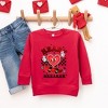 The Juniper Shop Heart Breaker Skater Youth Ultra-Soft Graphic Sweatshirt - 2 of 3