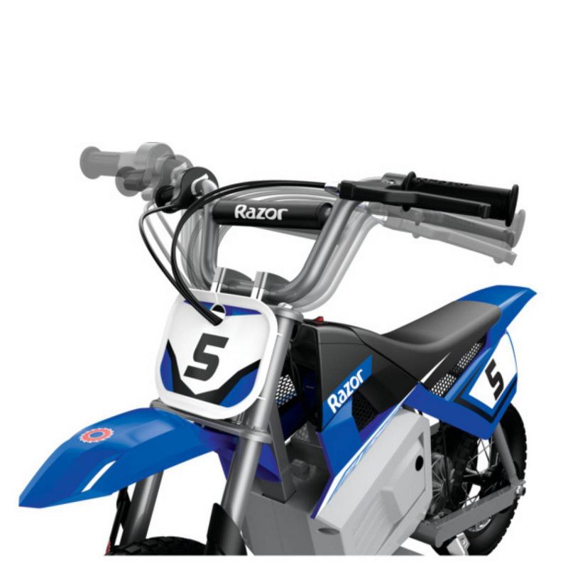 Razor 24V MX350 Dirt Rocket Electric Powered Ride-On Bike - Blue, 5 of 13