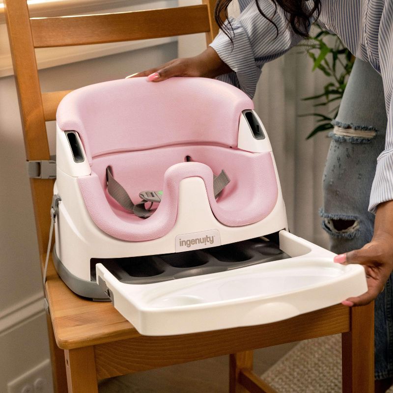 Ingenuity Baby Base 2-in-1 Booster Feeding and Floor Seat with Self-Storing Tray, 6 of 23