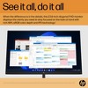 HP E24 G5 23.8 Inch Full HD Computer Monitor 75Hz 5ms 16:9 IPS Anti-glare Height Adjust Tilt Swivel Pivot 250 Nits Black - Manufacturer Refurbished - 3 of 4