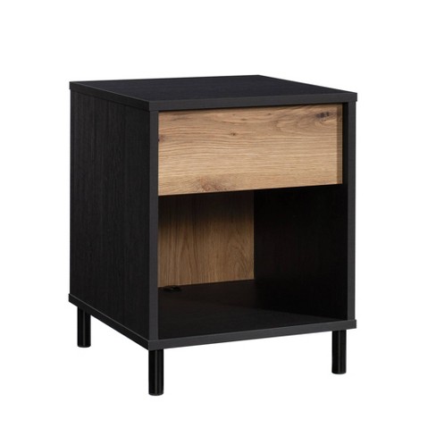 Acadia Way Nightstand With Drawer Raven Oak - Sauder : Target