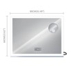 VANITII Marilyn Hollywood Vanity Mirror with Led Light Strip - 3 of 4