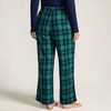 Lands' End Women's Print Flannel Pajama Pants - 2 of 4