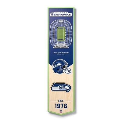 8 x 32 NFL Tennessee Titans 3D Stadium Banner