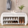 Bella Depot 42''W Storage Bench - 2 of 4