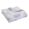 Blue Sea  Quilted Throw - Levtex Home - 4 of 4