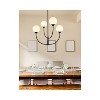 Elegant Lighting Nyomi 36-Inch Brass Chandelier with Classic Glam Style - 2 of 4