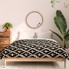 Deny Designs King Holli Zollinger LINEN PLUS Comforter and Pillow Sham Black - 3 of 4