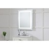 Elegant Lighting LED Hardwired Mirror Rectangle W24H30 Dimmable 5000K - 2 of 4