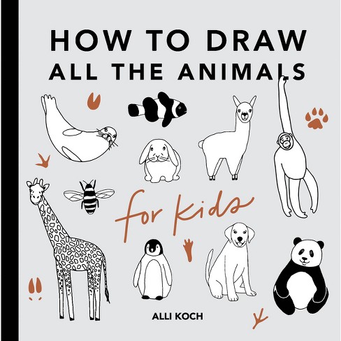 How to Draw Animals for kids: draw cute stuff, how to books for