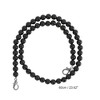 Unique Bargains Faux Pearl Handbag Strap Black 1 Pc - 2 of 4