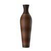 Aukfa 39-Inch Tall Standing Floor Vase – Two-Tone Dark Brown Finish – Elegant Home Décor for Living Room, Bedroom, and Entryway - 4 of 4