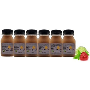 Herb'n Swigg | Sea Moss Superfood Shot Strawberry Lime 6 Pack - 1 of 3