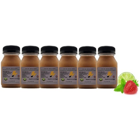 Herb'n Swigg | Sea Moss Superfood Shot Strawberry Lime 6 Pack - image 1 of 3