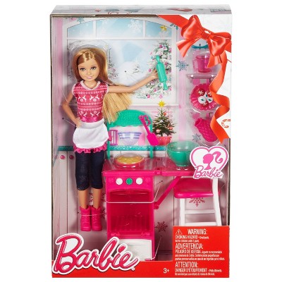 barbie sisters baking fun