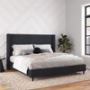 RealRooms Evie Upholstered Wingback Bed - 3 of 4