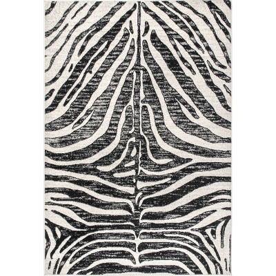 Selous Zebra Print Indoor Outdoor Rugs