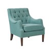 Sapphtopaz Accent Chair Mid-Back Bedroom Chair Upholstered Comfy Chair Armchair with Button Tufted Accent Chairs for Living Room, Bedroom - 3 of 4