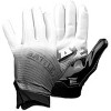 Battle Sports Adult Gradient Doom 1.0 Football Gloves - Black/White - image 2 of 2