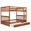 Full-Over-Full Bunk Bed with Ladders and Two Storage Drawers - 2 of 4