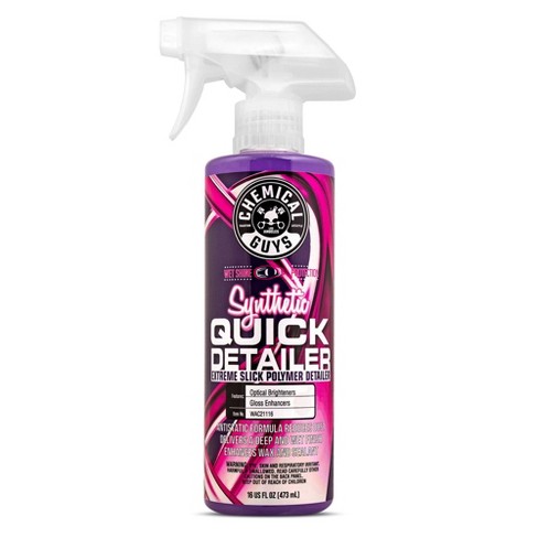 Chemical Guys Extreme Slick Synthetic Quick Detailer: Liquid Car Detailing Spray, Automotive Cleaning Kit, Unscented - image 1 of 4