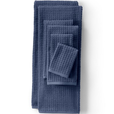 Lands' End Cotton Waffle Towel Set