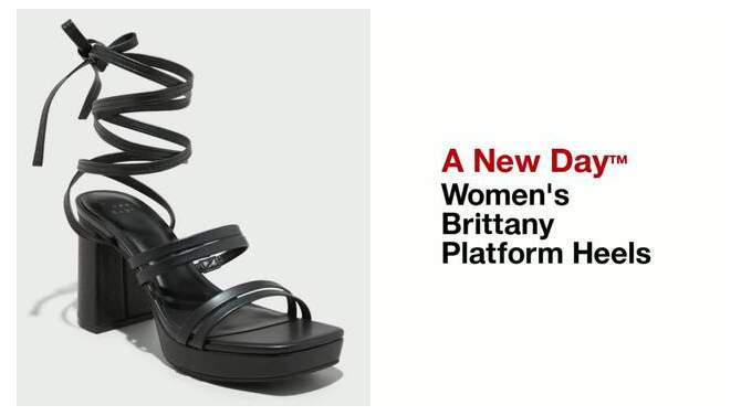 Women&#39;s Brittany Platform Heels - A New Day&#8482;, 2 of 8, play video