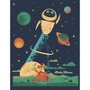 Juniors Womens Wall-E Wall-E & EVE in Space Racerback Tank Top - 2 of 4