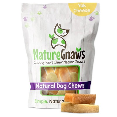 Nature Gnaws Small Yak Cheese Dog Treats - 8ct