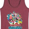 Women's - Disney - Welcome Friends! Graphic Racerback Tank - 2 of 4