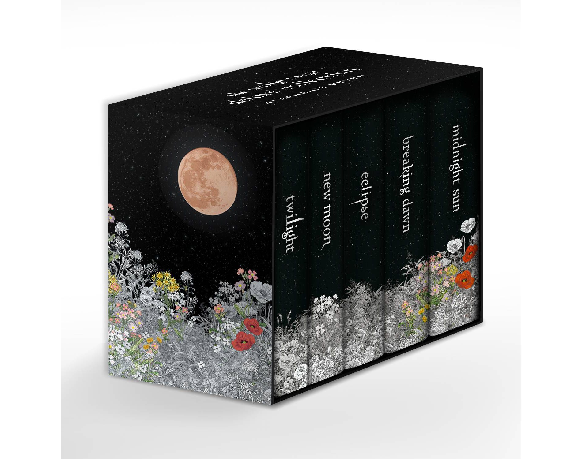 The Twilight Saga Deluxe Collection - by Stephenie Meyer (Hardcover)