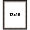PosterPalooza | Simple Silver Picture Frame - UV Acrylic, Foam Board Backing, Hanging Hardware - 2 of 4