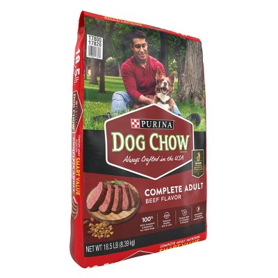 Purina Dog Chow Complete Adult Beef Flavor Dry Dog Food 18.5 lbs