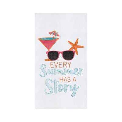 C&F Home Every Summer Has A Story Flour Sack Kitchen Towel