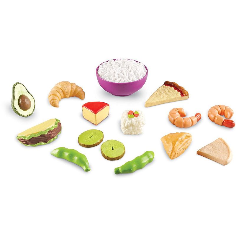 Learning Resources New Sprouts Multicultural Food Set, 15 Pieces, Ages 18 mos+, 2 of 6