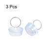 Unique Bargains Rubber Clear Hanging Ring Bathtub Kitchen Drain Stopper 3 Pcs - 3 of 4